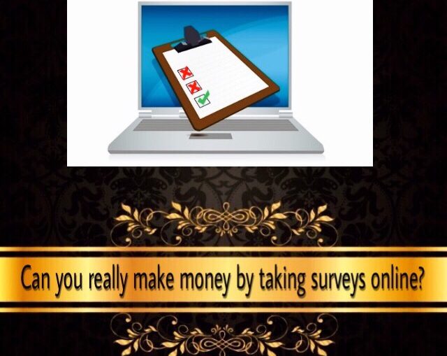 can you really make money online taking surveys 