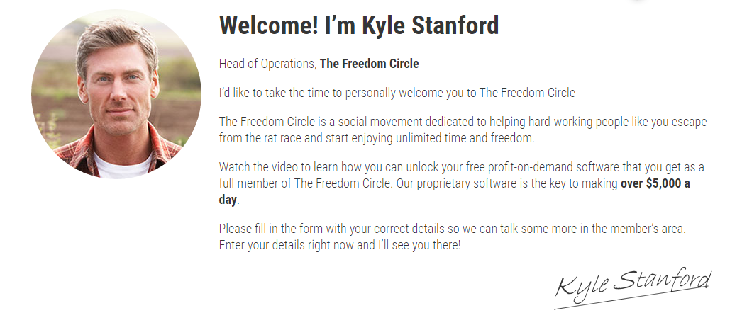 freedom circle scam