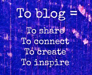 why to start blog