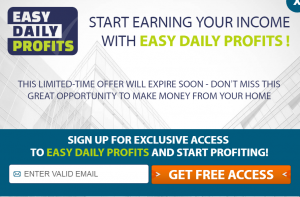 Is Easy Daily Profits a scam