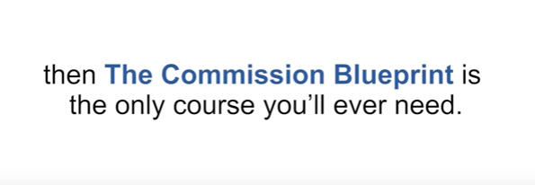 Is the commission blueprint a scam