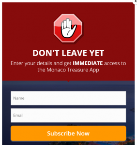 monaco treasure scam