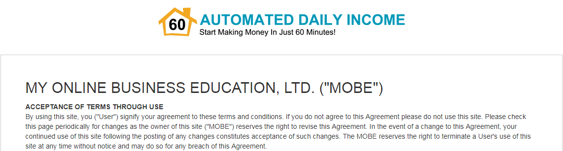 is automated daily income a scam