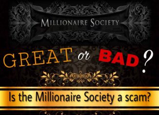 is the millionaire society a scam