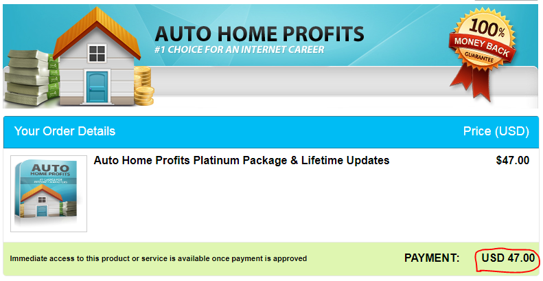 is auto home profits a scam