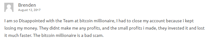 is bitcoin millionaire a scam