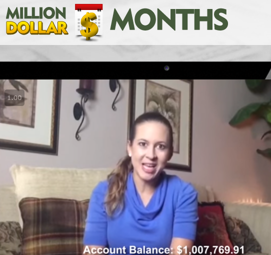 is million dollar months a scam