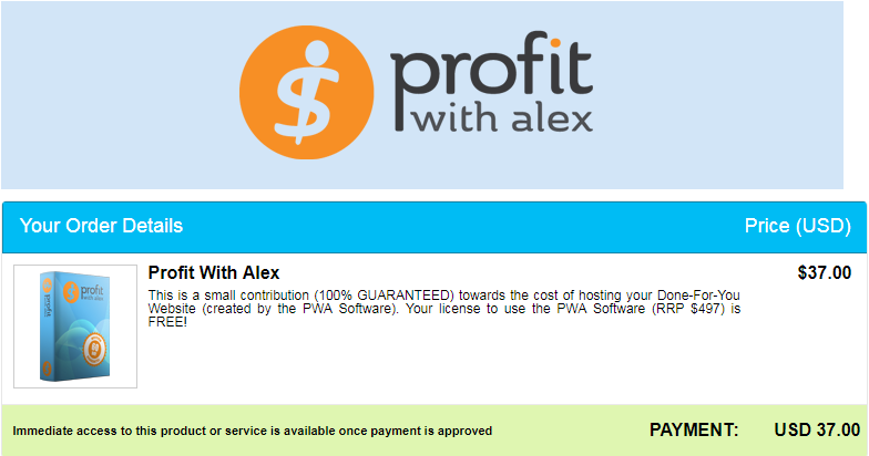 is profit with alex a scam