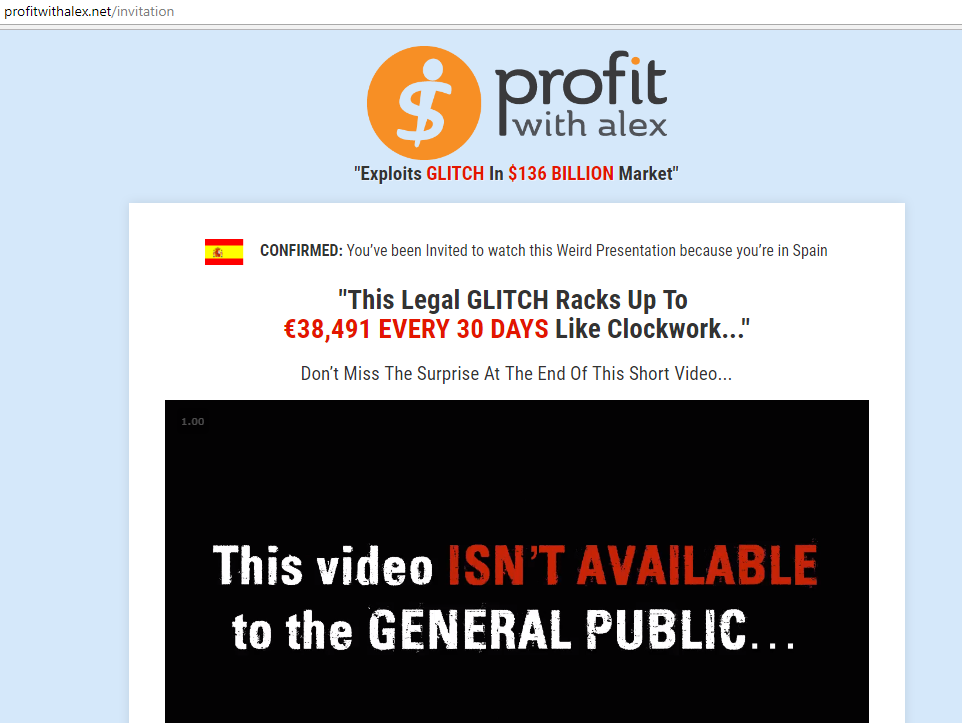 is profit with alex a scam