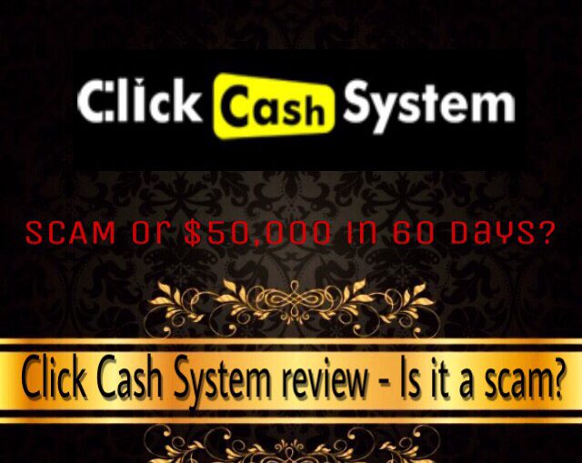 is click cash system a scam