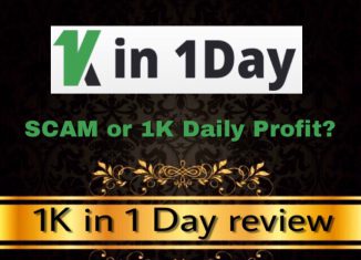 is 1k in 1 day a scam