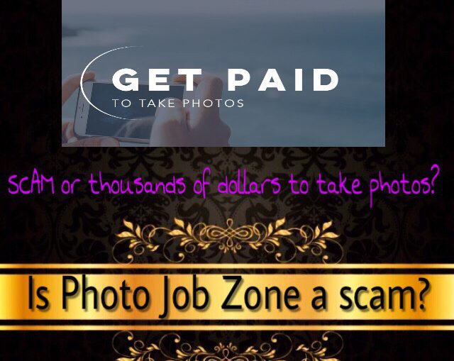 is photo job zone a scam