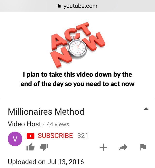 is the millionaire method a scam