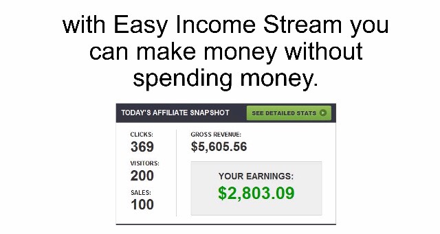 is easy income stream a scam