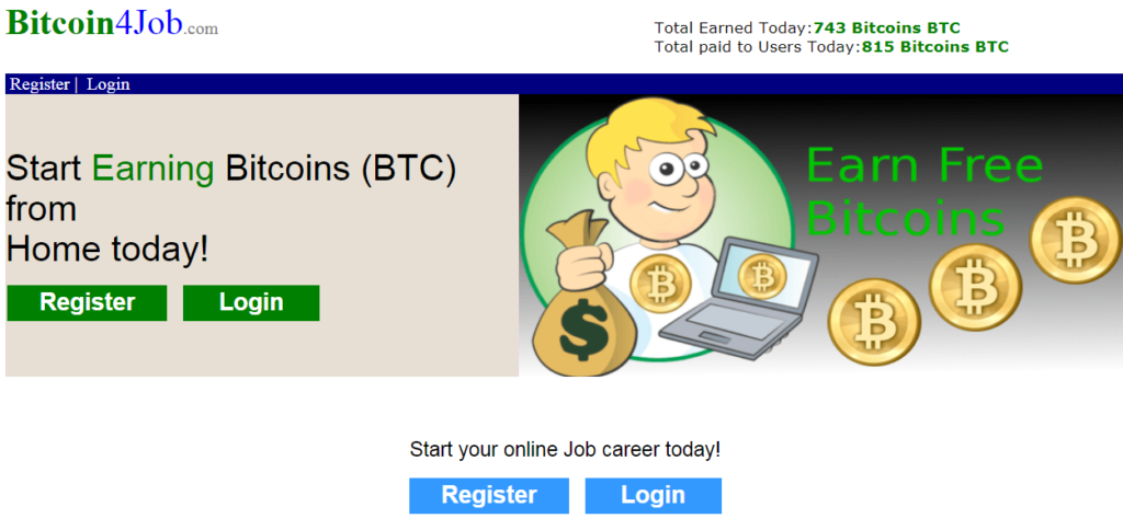 Bitcoin 4 Job Review Obvious Scam - 