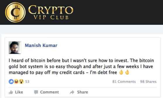 is crypto vip club a scam