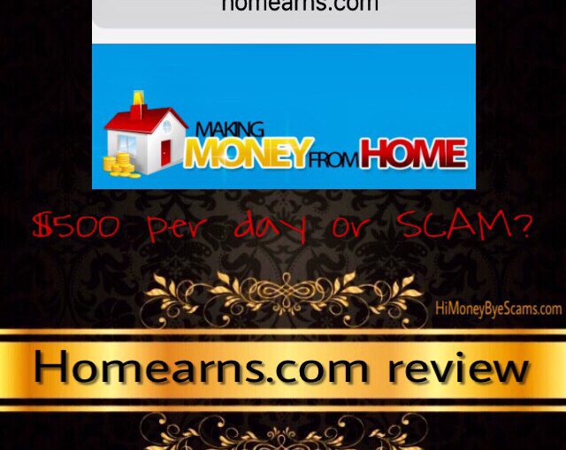 is homearns.com a scam