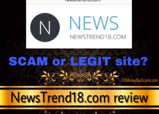 is newstrend18 a scam