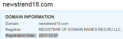 is newstrend18.com a scam