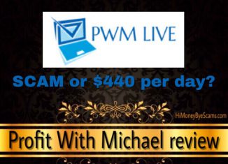 PWM Live review - Is Profit With Michael a scam? - Hi Money Bye Scams