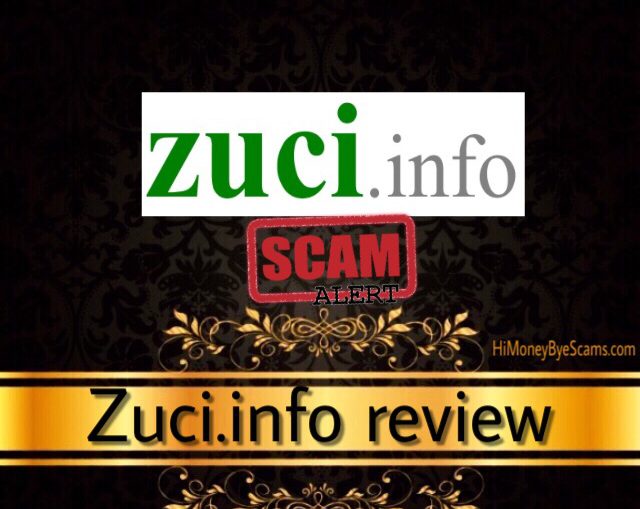 is zuci.info a scam