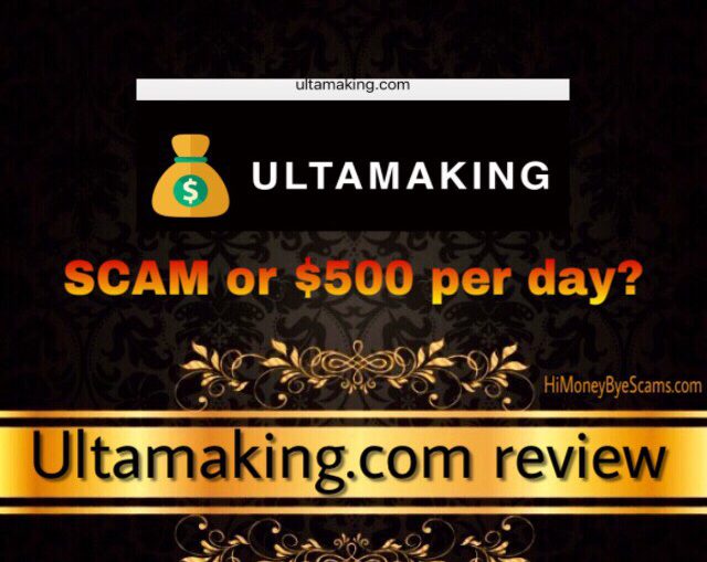 is ultamaking.com a scam