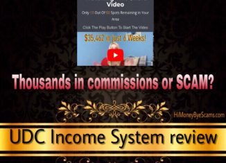 is udc income system a scam