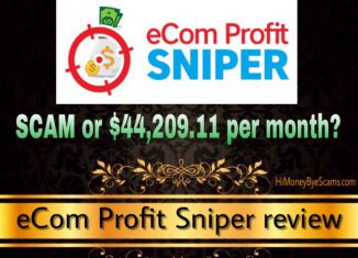is ecom profit sniper a scam