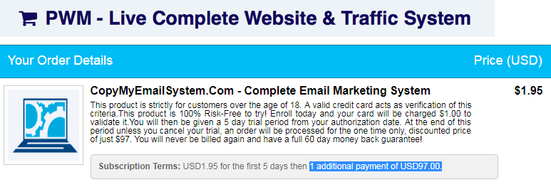 is copymyemailsystem.com a scam