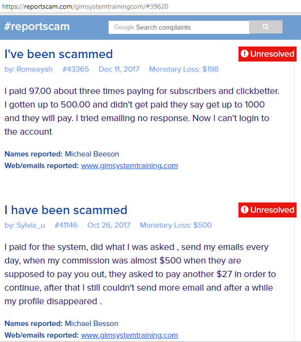 is copymyemailsystem.com a scam