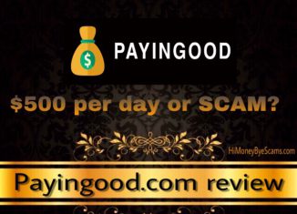 is payingood.com a scam