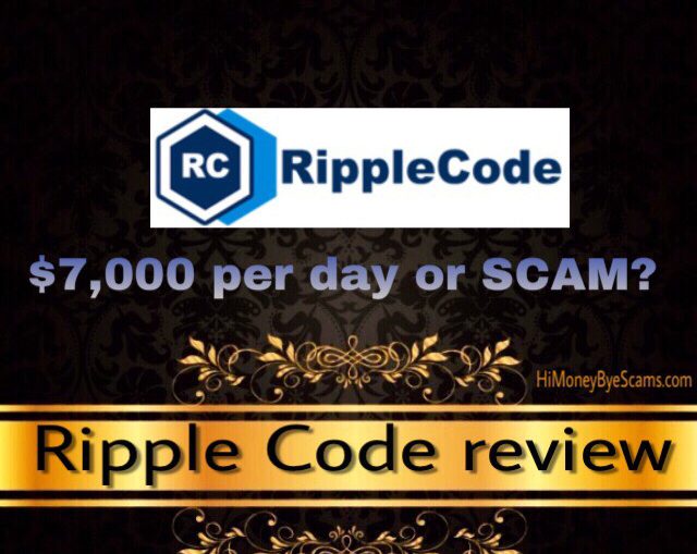 is ripple code a scam