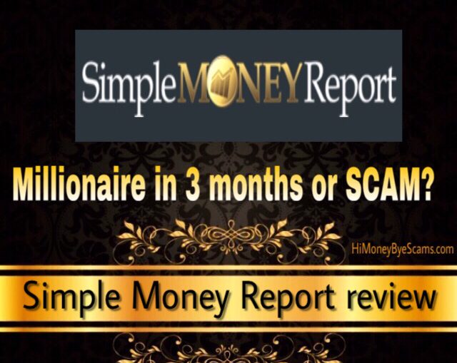 is simple money report a scam