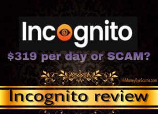 is incognito a scam