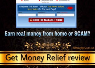 is get money relief a scam