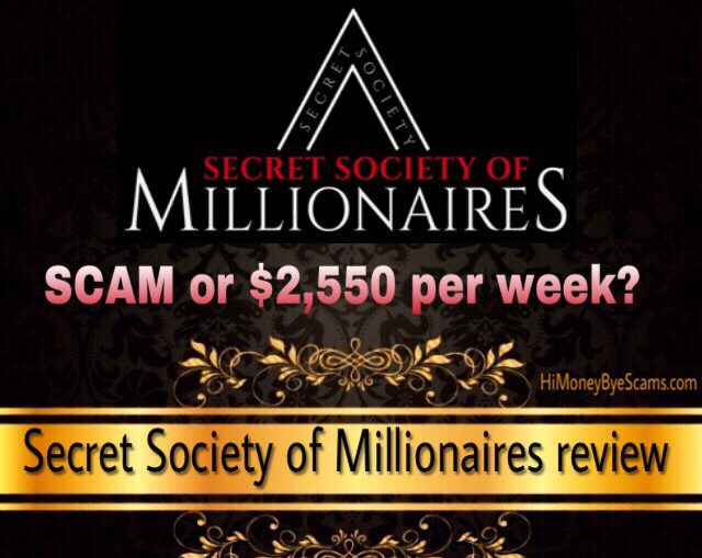 Is Secret Society of Millionaires a scam?