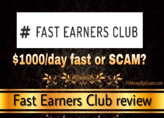 Is Fast Earners Club a scam?