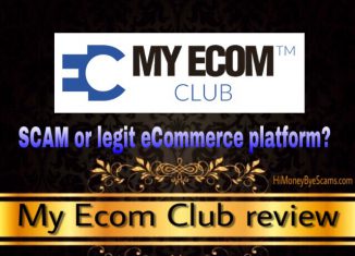 My Ecom Club review - Is it a scam?