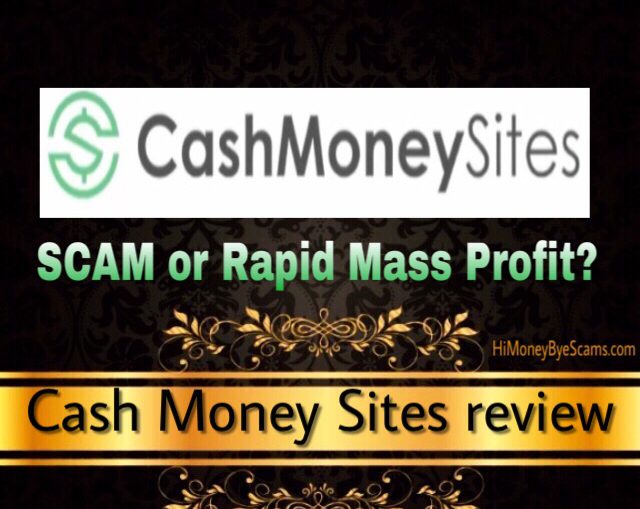 Is Cash Money Sites a scam? Wow! See my discovery! [Review]