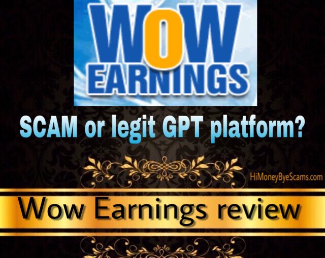 Is Wow Earnings a scam? It's very OUTDATED! [Honest review]