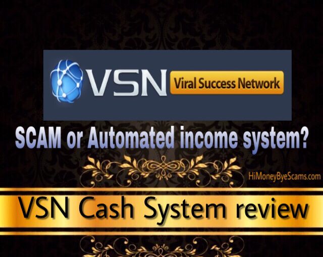 Is VSN Cash System a scam? What others HIDE from you...