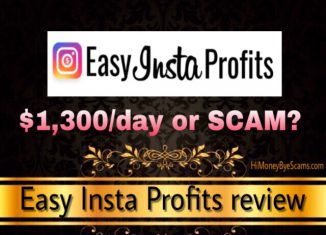 Is Easy Insta Profits a scam? Yes! WORSE THAN EXPECTED!!