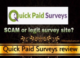 Is Quick Paid Surveys a scam? See the COMPLAINTS!