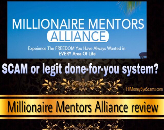 Millionaire Mentors Alliance scam