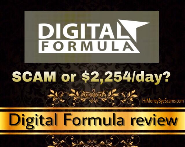 Digital Formula scam review