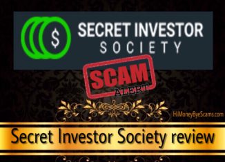 Secret Investor Society scam review