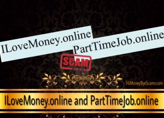 ILoveMoney.online and PartTimeJob.online scam