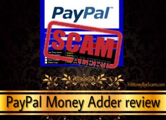 Paypal Money Adder Scam Not Free Money Found On The Internet Hi - 