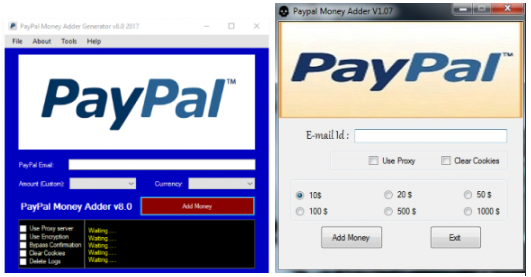 paypal money adder legit