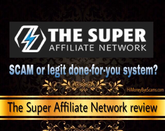 The Super Affiliate Network scam review